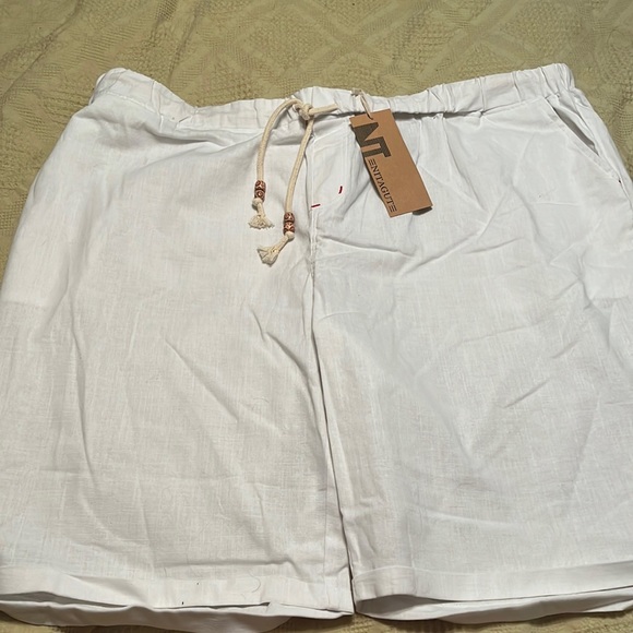 nitagut Shorts Mens White Linen Shorts Poshmark